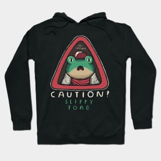 caution, slippy Hoodie